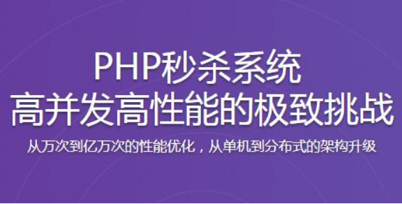 PHP秒杀系统 高并发高性能的极致挑战